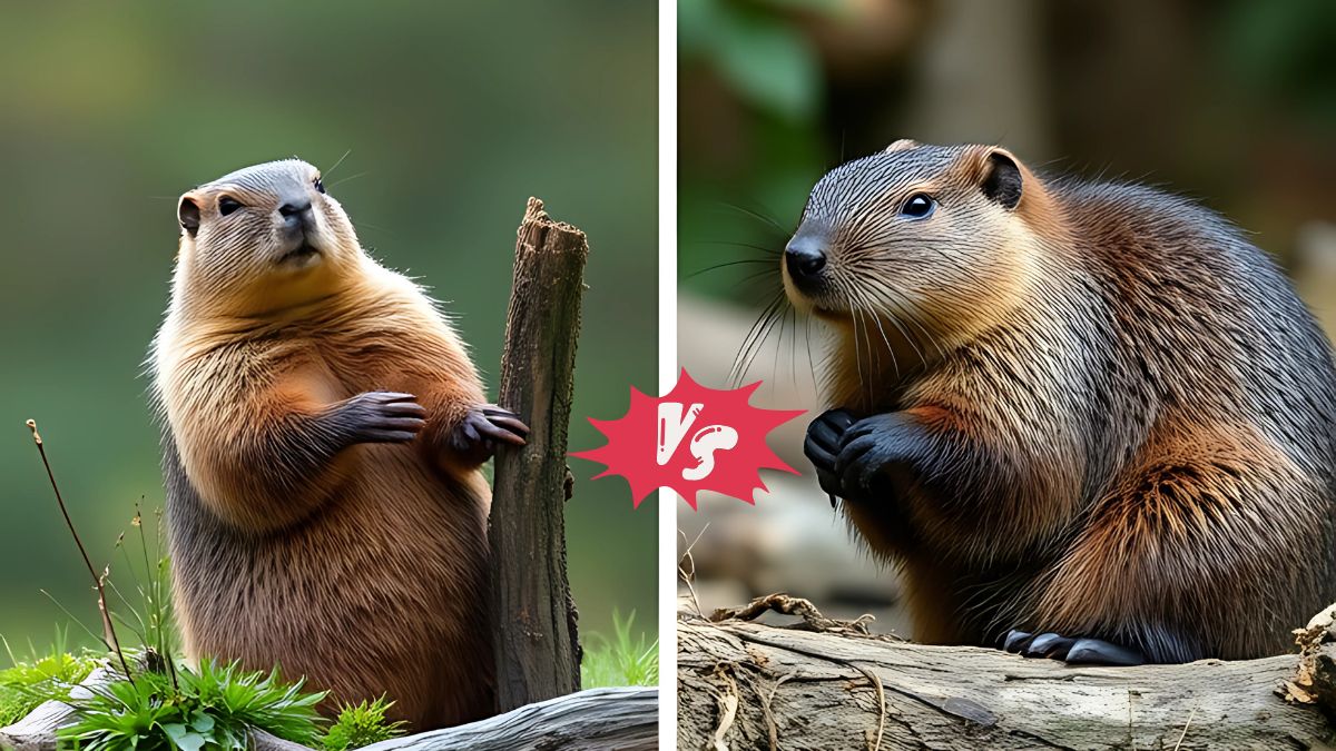 Woodchuck vs Beaver